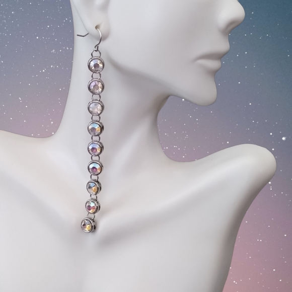 Jewelry - Iridescent Drop Earrings